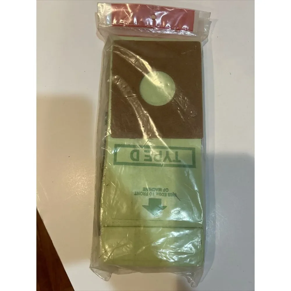 Vintage Action Maid Disposable Vacuum Cleaner Bags Type D SEALED‎ 4 Bags/package